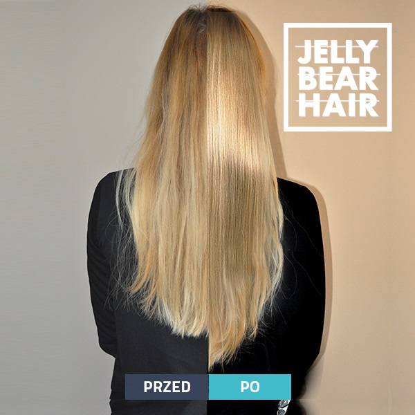 jelly bear hair efekty