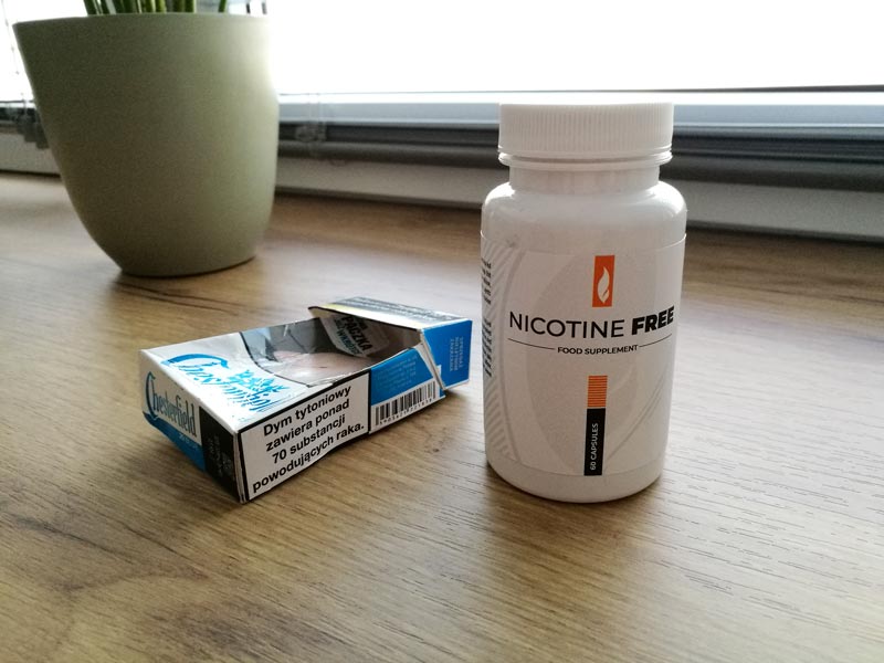 nicotine free efekty